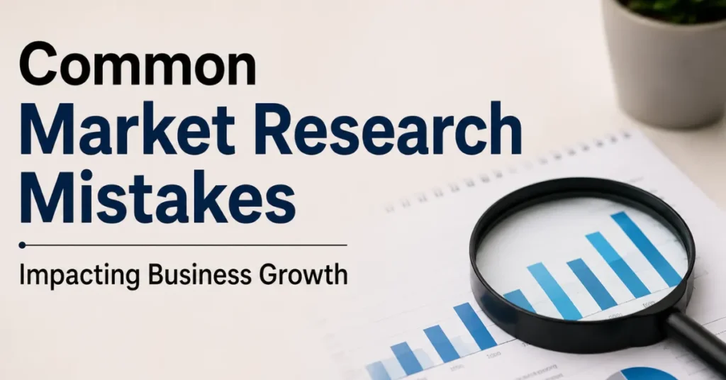 Common Market Research Mistakes Impacting Business Growth